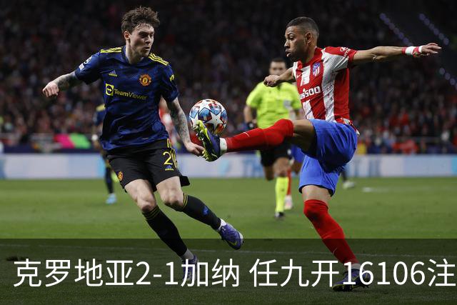 克罗地亚2-1加纳 任九开16106注914元